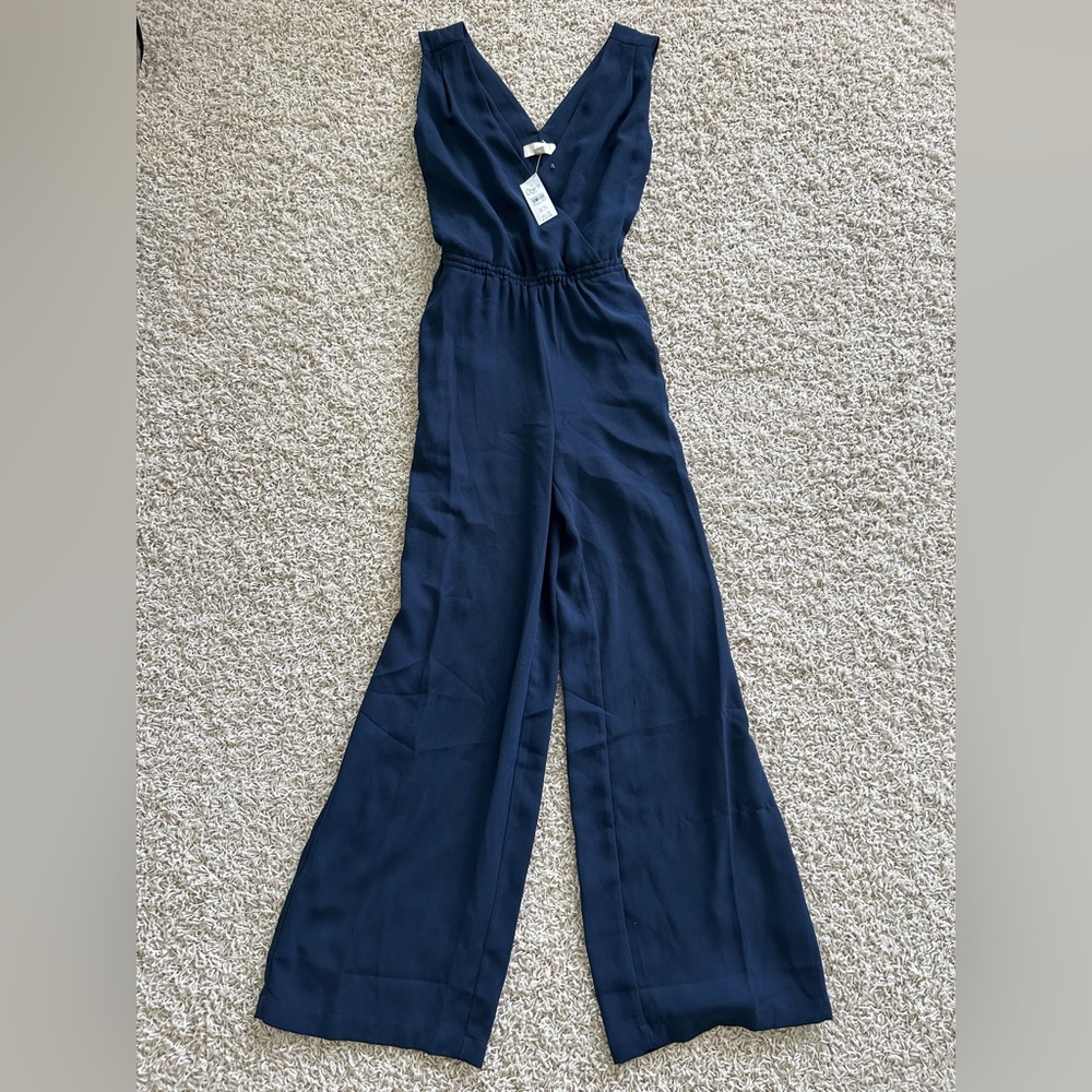 NWT LOFT Women’s XS Navy Blue Jumpsuit